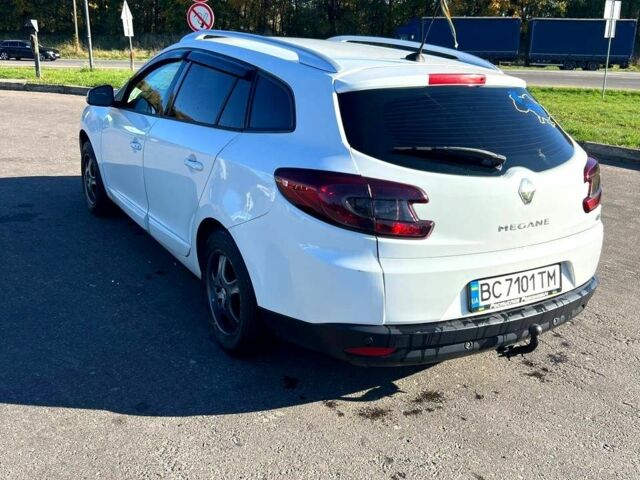 Белый Рено Меган, объемом двигателя 1.5 л и пробегом 269 тыс. км за 6750 $, фото 1 на Automoto.ua