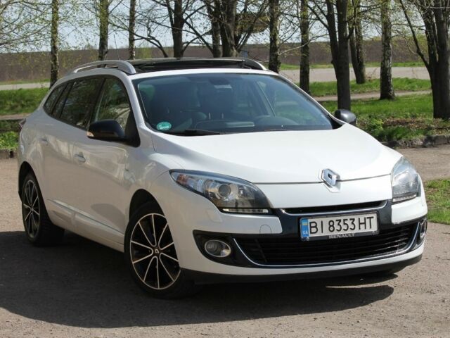 Белый Рено Меган, объемом двигателя 1.5 л и пробегом 276 тыс. км за 8600 $, фото 20 на Automoto.ua