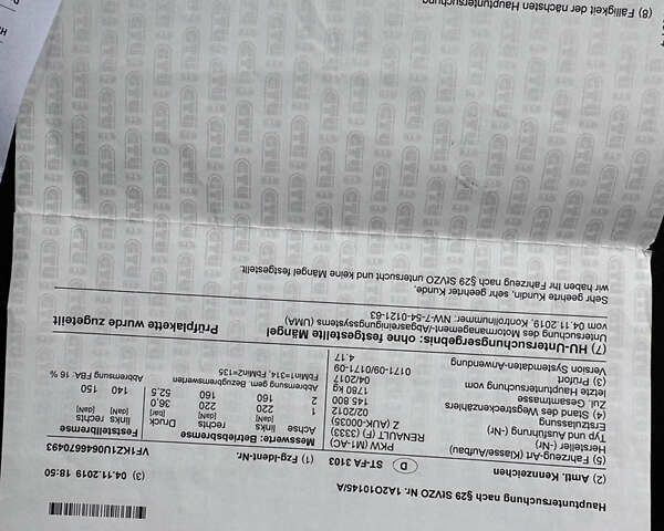 Білий Рено Меган, об'ємом двигуна 1.6 л та пробігом 235 тис. км за 7500 $, фото 34 на Automoto.ua