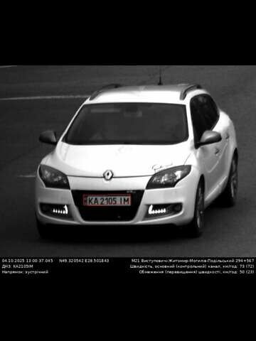 Білий Рено Меган, об'ємом двигуна 1.46 л та пробігом 220 тис. км за 9500 $, фото 13 на Automoto.ua