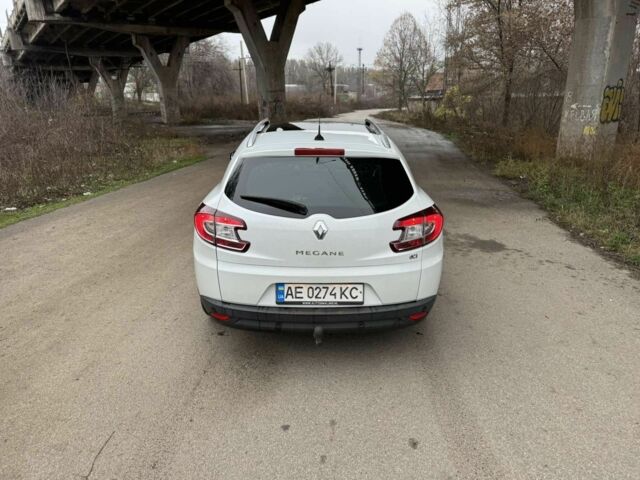 Білий Рено Меган, об'ємом двигуна 1.5 л та пробігом 260 тис. км за 7000 $, фото 4 на Automoto.ua