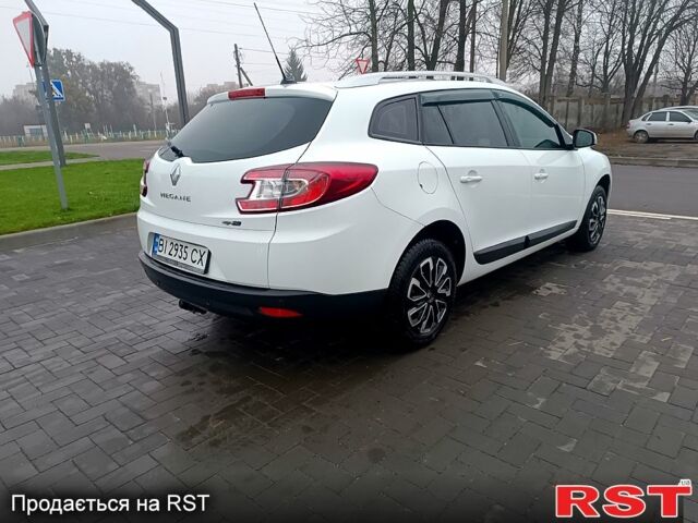 Білий Рено Меган, об'ємом двигуна 2 л та пробігом 120 тис. км за 10000 $, фото 5 на Automoto.ua