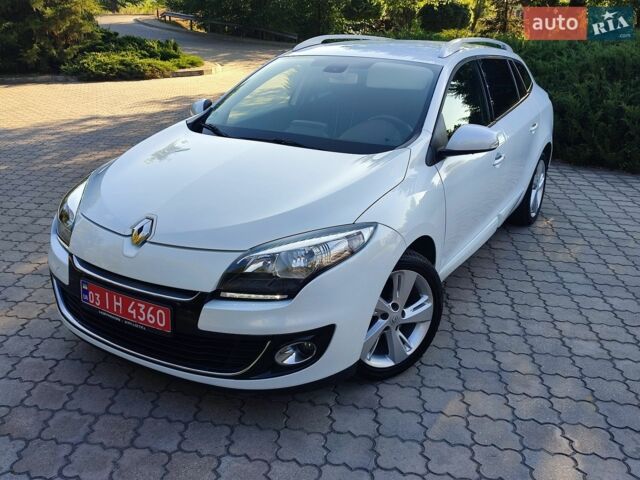 Білий Рено Меган, об'ємом двигуна 1.5 л та пробігом 198 тис. км за 8700 $, фото 1 на Automoto.ua