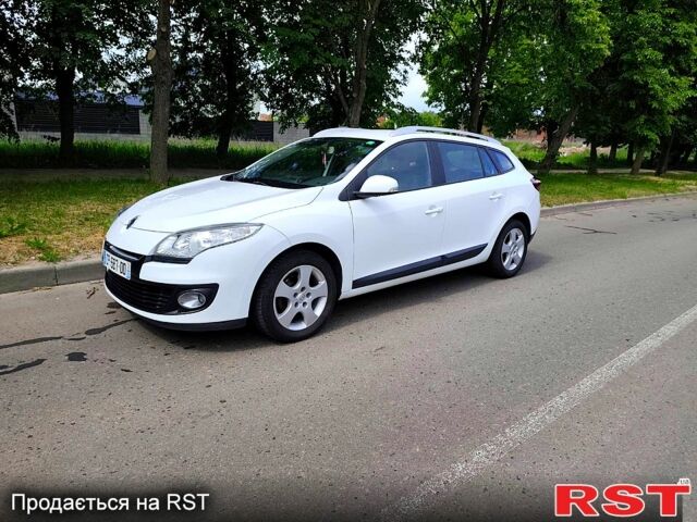 Белый Рено Меган, объемом двигателя 1.5 л и пробегом 207 тыс. км за 7900 $, фото 1 на Automoto.ua