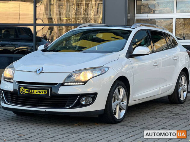 Білий Рено Меган, об'ємом двигуна 1.5 л та пробігом 225 тис. км за 8600 $, фото 2 на Automoto.ua