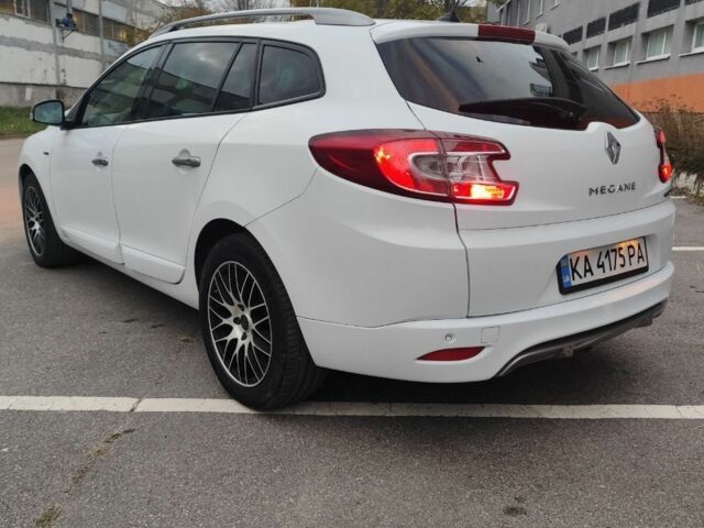 Белый Рено Меган, объемом двигателя 1.5 л и пробегом 264 тыс. км за 8200 $, фото 6 на Automoto.ua