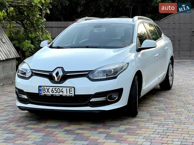 Білий Рено Меган, об'ємом двигуна 1.5 л та пробігом 185 тис. км за 9500 $, фото 1 на Automoto.ua