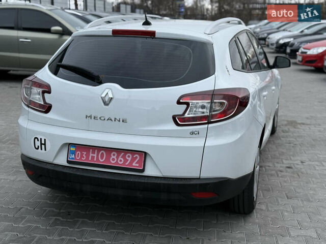 Білий Рено Меган, об'ємом двигуна 1.5 л та пробігом 199 тис. км за 8250 $, фото 7 на Automoto.ua