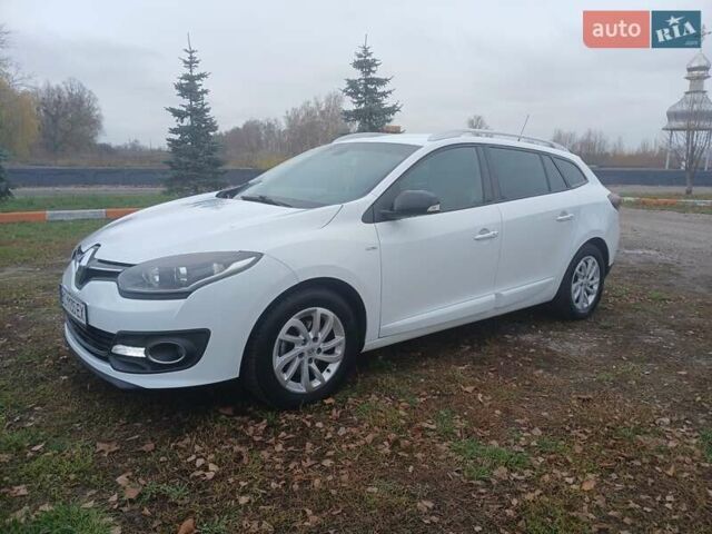Белый Рено Меган, объемом двигателя 1.5 л и пробегом 241 тыс. км за 8599 $, фото 8 на Automoto.ua