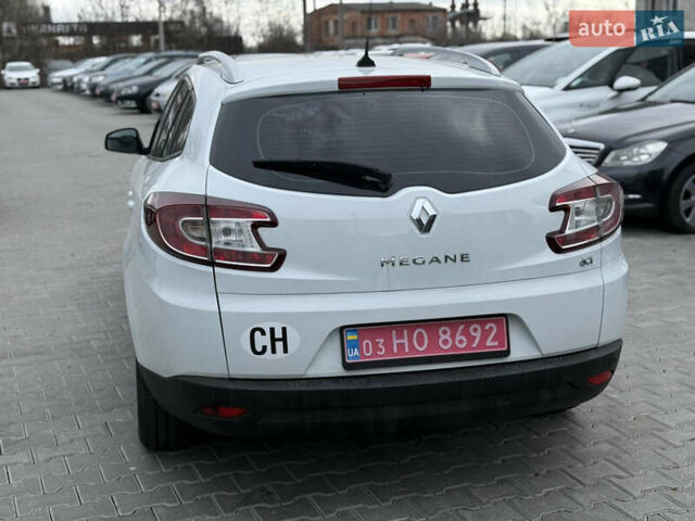 Білий Рено Меган, об'ємом двигуна 1.5 л та пробігом 199 тис. км за 8250 $, фото 8 на Automoto.ua