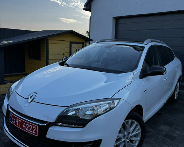 Белый Рено Меган, объемом двигателя 1.5 л и пробегом 236 тыс. км за 9700 $, фото 1 на Automoto.ua