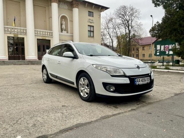 Белый Рено Меган, объемом двигателя 1.5 л и пробегом 286 тыс. км за 6999 $, фото 2 на Automoto.ua