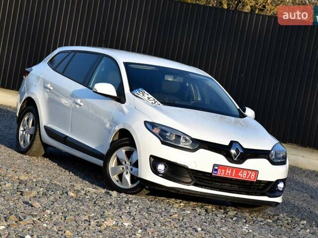 Белый Рено Меган, объемом двигателя 1.5 л и пробегом 232 тыс. км за 7800 $, фото 5 на Automoto.ua