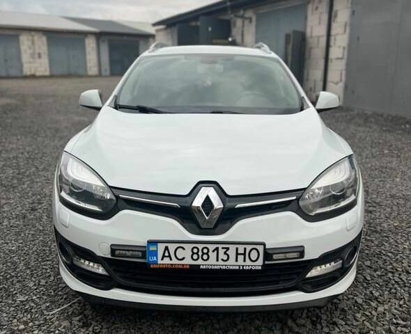 Белый Рено Меган, объемом двигателя 1.5 л и пробегом 261 тыс. км за 7000 $, фото 1 на Automoto.ua