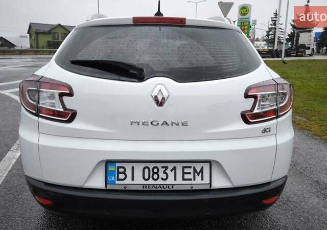 Белый Рено Меган, объемом двигателя 1.46 л и пробегом 225 тыс. км за 8500 $, фото 15 на Automoto.ua