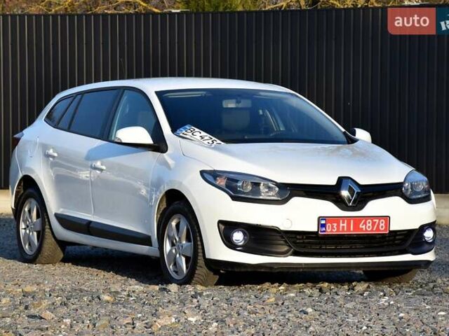 Белый Рено Меган, объемом двигателя 1.5 л и пробегом 232 тыс. км за 7800 $, фото 7 на Automoto.ua