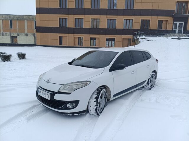 Белый Рено Меган, объемом двигателя 1.5 л и пробегом 267 тыс. км за 6600 $, фото 1 на Automoto.ua