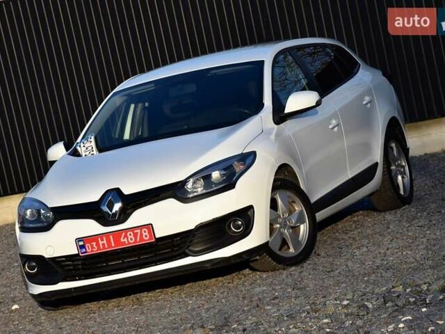 Белый Рено Меган, объемом двигателя 1.5 л и пробегом 232 тыс. км за 7800 $, фото 2 на Automoto.ua