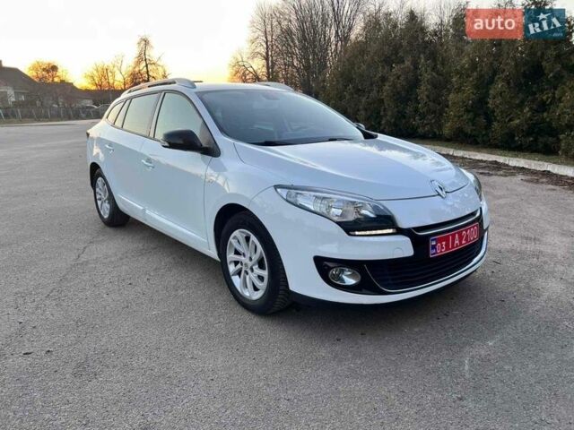 Білий Рено Меган, об'ємом двигуна 1.5 л та пробігом 277 тис. км за 7600 $, фото 1 на Automoto.ua