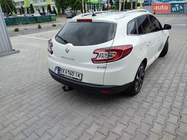 Белый Рено Меган, объемом двигателя 1.5 л и пробегом 229 тыс. км за 8900 $, фото 10 на Automoto.ua