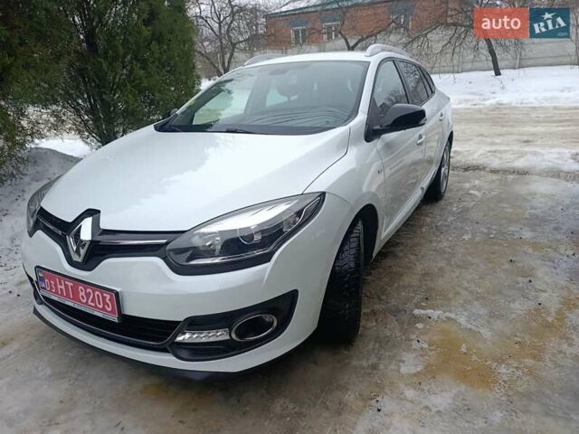 Белый Рено Меган, объемом двигателя 1.5 л и пробегом 233 тыс. км за 9400 $, фото 14 на Automoto.ua