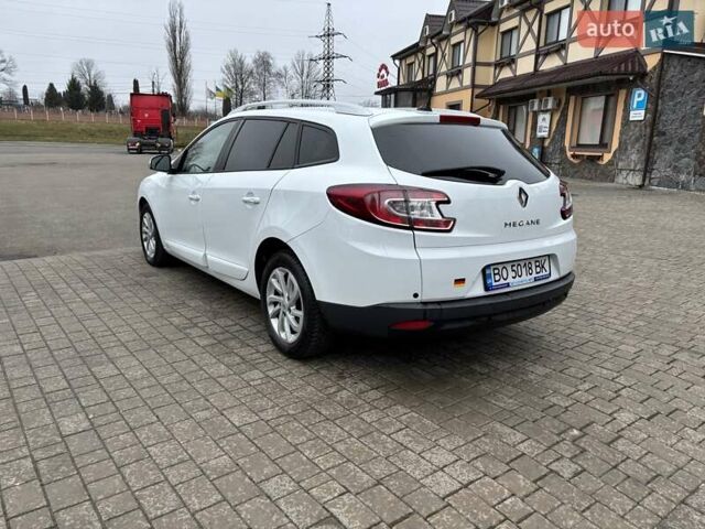 Білий Рено Меган, об'ємом двигуна 1.5 л та пробігом 248 тис. км за 7300 $, фото 10 на Automoto.ua