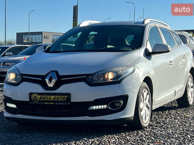 Белый Рено Меган, объемом двигателя 1.5 л и пробегом 206 тыс. км за 8500 $, фото 2 на Automoto.ua