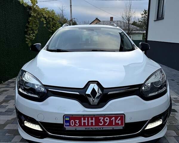 Белый Рено Меган, объемом двигателя 1.5 л и пробегом 192 тыс. км за 10750 $, фото 2 на Automoto.ua