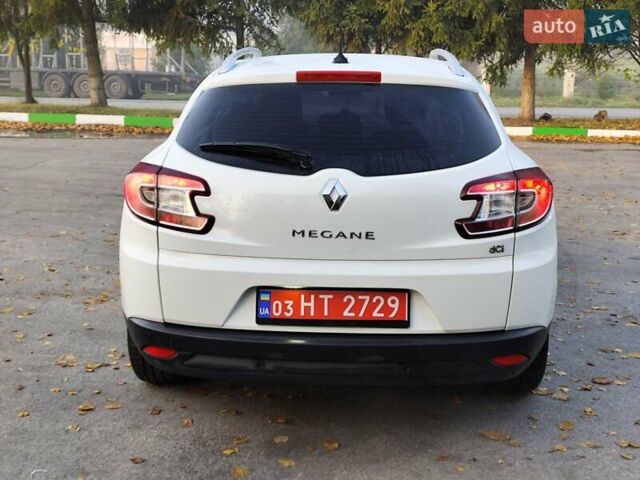 Білий Рено Меган, об'ємом двигуна 1.5 л та пробігом 165 тис. км за 8150 $, фото 5 на Automoto.ua