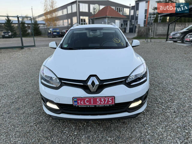 Белый Рено Меган, объемом двигателя 1.5 л и пробегом 245 тыс. км за 8250 $, фото 2 на Automoto.ua