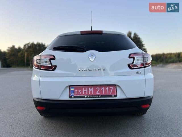 Белый Рено Меган, объемом двигателя 1.5 л и пробегом 196 тыс. км за 8900 $, фото 29 на Automoto.ua