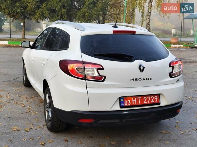 Білий Рено Меган, об'ємом двигуна 1.5 л та пробігом 165 тис. км за 8150 $, фото 4 на Automoto.ua