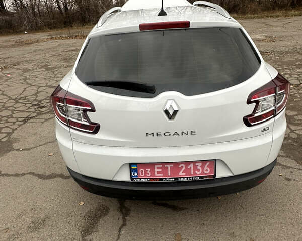 Білий Рено Меган, об'ємом двигуна 1.5 л та пробігом 245 тис. км за 9500 $, фото 11 на Automoto.ua