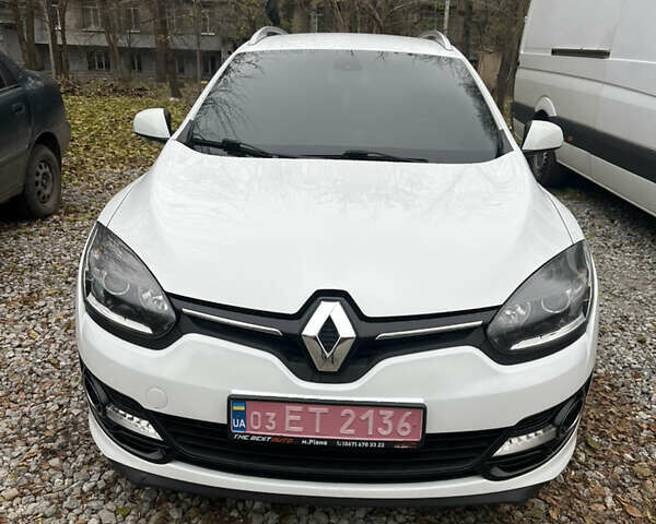 Білий Рено Меган, об'ємом двигуна 1.5 л та пробігом 245 тис. км за 9500 $, фото 1 на Automoto.ua
