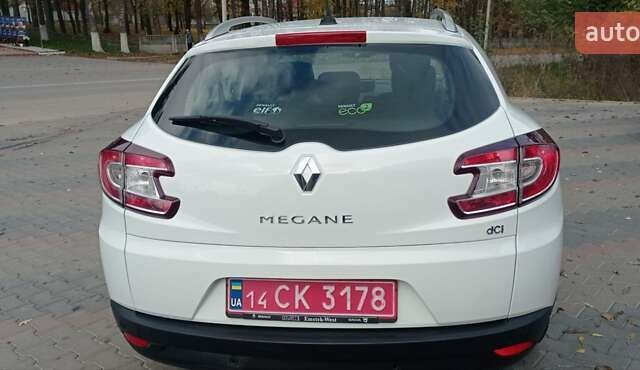 Рено Меган 2014 в Виннице на Automoto.ua Белый Рено Меган, объемом двигателя 1.5 л и пробегом 202 тыс. км за 10600 $, фото 1 на Automoto.ua