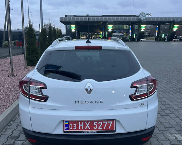 Белый Рено Меган, объемом двигателя 1.5 л и пробегом 223 тыс. км за 9900 $, фото 17 на Automoto.ua
