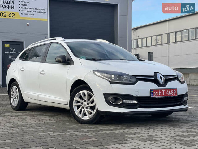 Білий Рено Меган, об'ємом двигуна 1.5 л та пробігом 225 тис. км за 9700 $, фото 1 на Automoto.ua