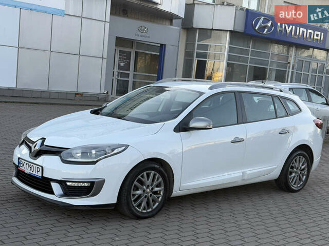 Белый Рено Меган, объемом двигателя 1.5 л и пробегом 265 тыс. км за 8550 $, фото 2 на Automoto.ua
