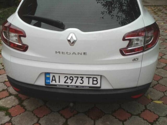 Белый Рено Меган, объемом двигателя 1.5 л и пробегом 274 тыс. км за 7200 $, фото 7 на Automoto.ua