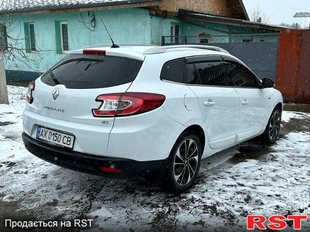 Белый Рено Меган, объемом двигателя 1.5 л и пробегом 182 тыс. км за 8750 $, фото 5 на Automoto.ua