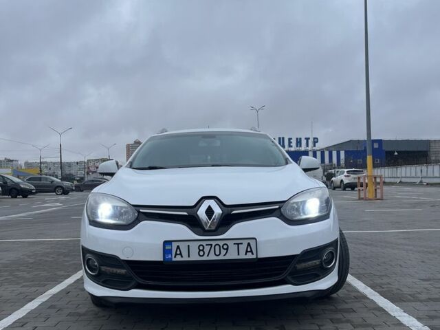 Белый Рено Меган, объемом двигателя 1.5 л и пробегом 330 тыс. км за 8500 $, фото 1 на Automoto.ua