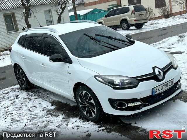 Белый Рено Меган, объемом двигателя 1.5 л и пробегом 182 тыс. км за 8750 $, фото 1 на Automoto.ua
