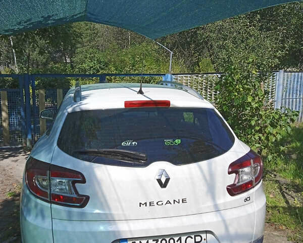 Белый Рено Меган, объемом двигателя 1.5 л и пробегом 196 тыс. км за 8500 $, фото 3 на Automoto.ua