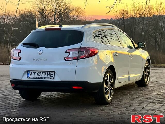 Белый Рено Меган, объемом двигателя 1.5 л и пробегом 293 тыс. км за 8750 $, фото 5 на Automoto.ua
