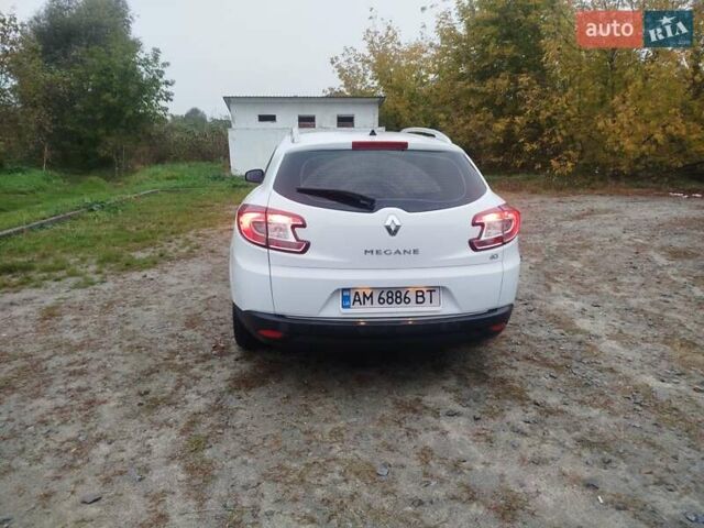 Белый Рено Меган, объемом двигателя 1.5 л и пробегом 263 тыс. км за 8200 $, фото 9 на Automoto.ua