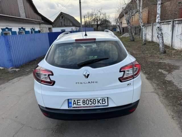 Белый Рено Меган, объемом двигателя 1.5 л и пробегом 195 тыс. км за 6850 $, фото 9 на Automoto.ua