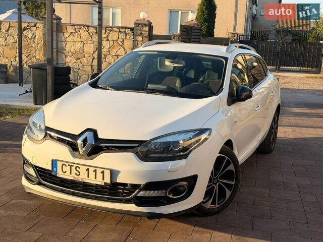 Білий Рено Меган, об'ємом двигуна 1.5 л та пробігом 136 тис. км за 9750 $, фото 1 на Automoto.ua