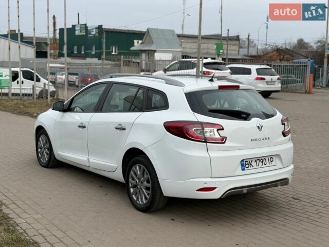 Білий Рено Меган, об'ємом двигуна 1.5 л та пробігом 265 тис. км за 8150 $, фото 3 на Automoto.ua
