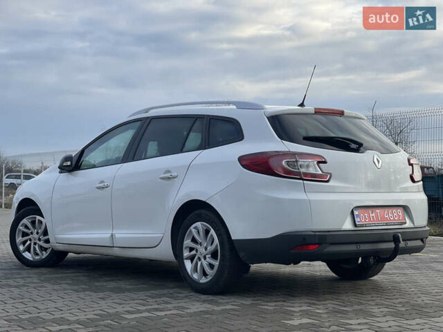 Белый Рено Меган, объемом двигателя 1.5 л и пробегом 225 тыс. км за 8850 $, фото 10 на Automoto.ua