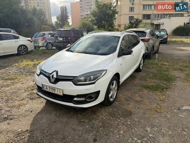 Белый Рено Меган, объемом двигателя 1.5 л и пробегом 362 тыс. км за 7300 $, фото 2 на Automoto.ua